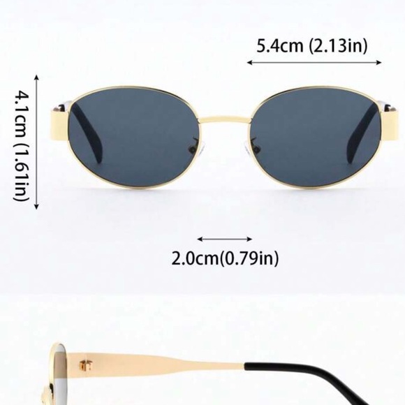 Women Ultralight Oval Fashion Sunglasses - Picture 5 of 5